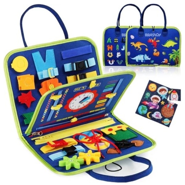 Maleta Educativa Montessori Azul