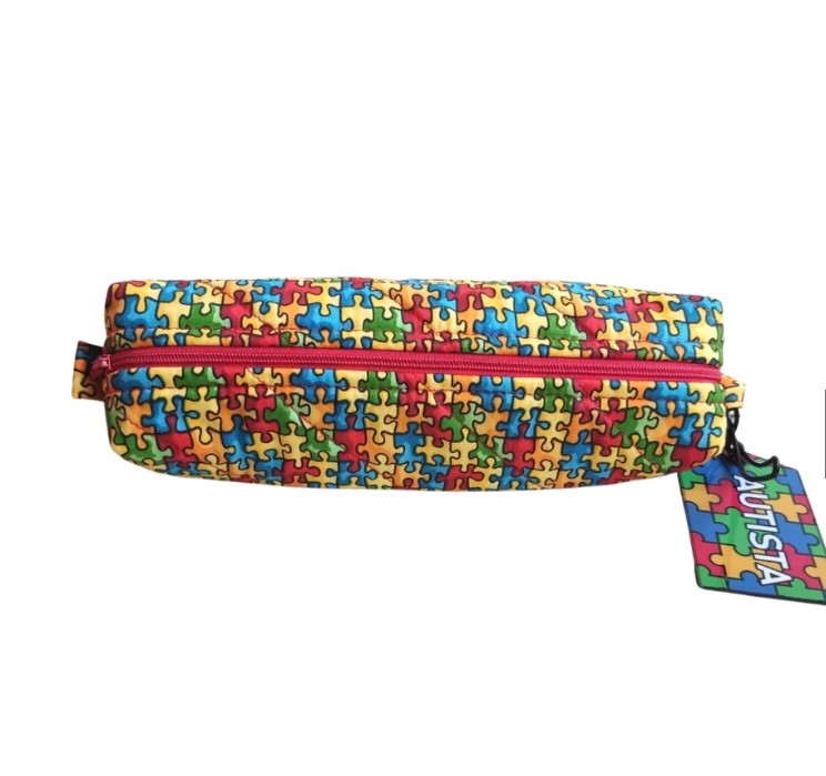 1 Kit Escolar Autista Estojo + Tag - Etiqueta – Autismo