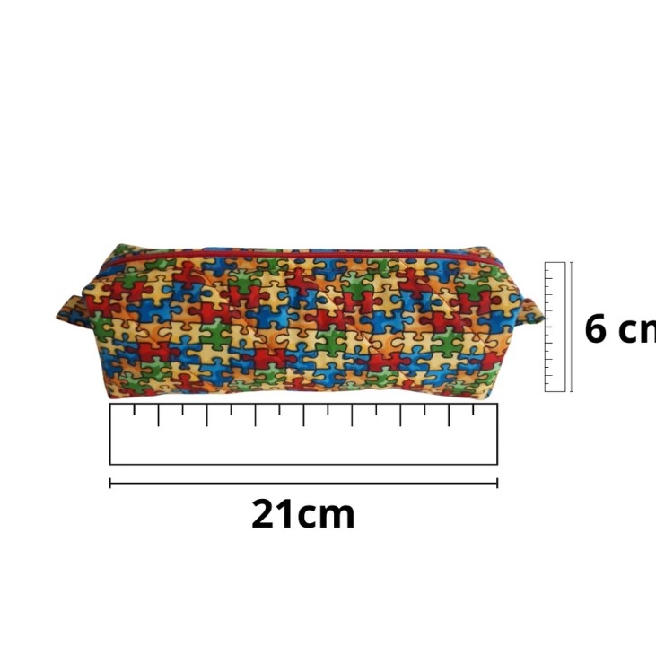 4 Kit Escolar Autista Estojo + Tag - Etiqueta – Autismo